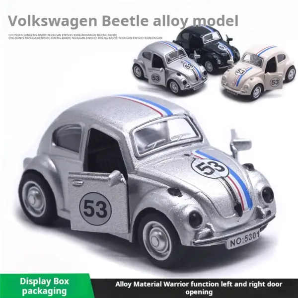1:32 Scale Alloy Pull-Back Tricycle Model - Image 5