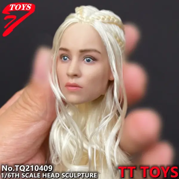 1/6 Scale Emilia Model Head Sculpt Accessory - Image 4