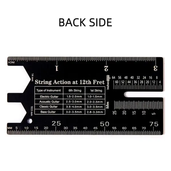 Guitar String Measuring Ruler for Musicians - Image 3