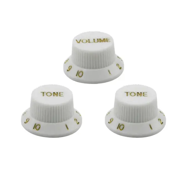 3PCS Plastic Guitar Control Knobs Set - Image 3