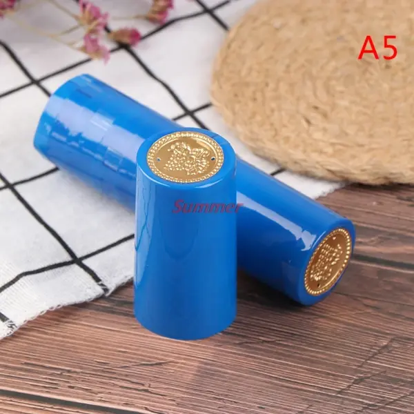 10pcs PVC Heat Shrink Caps for Wine Bottles - Image 15