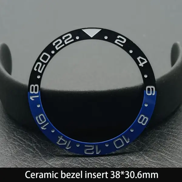 38mm Ceramic GMT Dive Watch Bezel Insert - Image 34