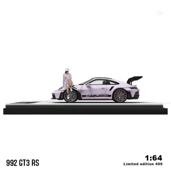 1:64 Porsche 911 992 GT3RS Diecast Model Car - Image 5