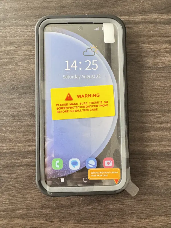 Samsung A55-5G Magnetic Shockproof Phone Case - Image 3