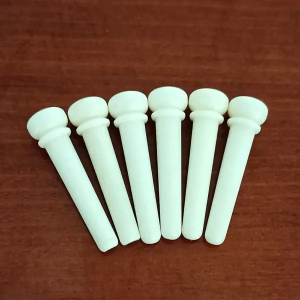 6pcs Pure Bone Acoustic Guitar Bridge Pins - Image 5