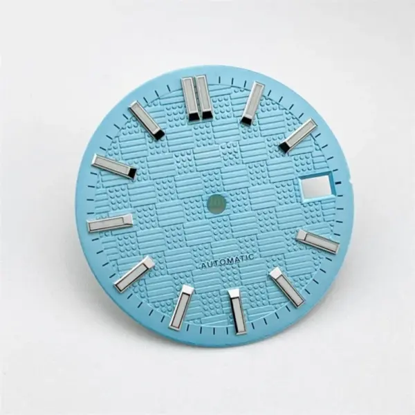 28.5mm Green Luminous Watch Dial for NH35/NH36 - Image 9