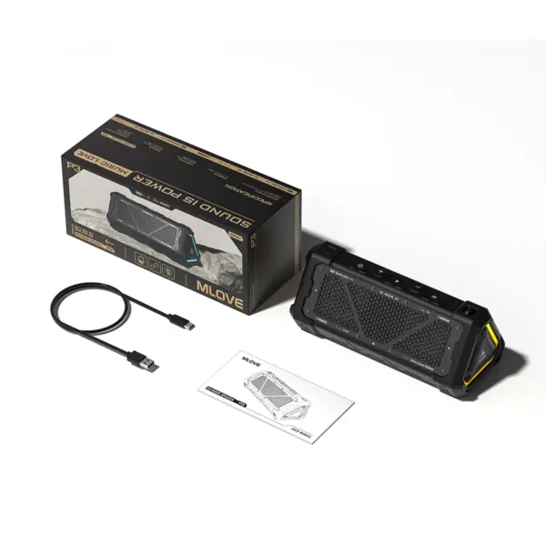 MLOVE P3 Outdoor Bluetooth Speaker 40W IPX7 - Image 7