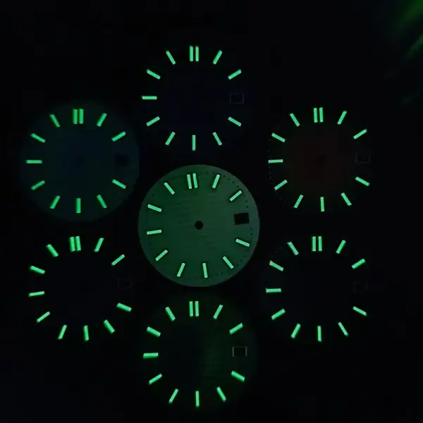 29.5MM Luminous Watch Dial for NH35 Movement - Image 3