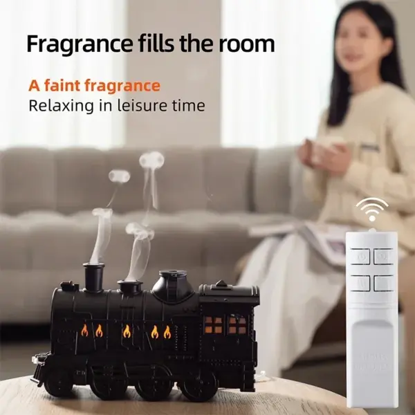 Train Shaped Essential Oil Diffuser Humidifier