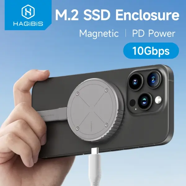 Hagibis Magnetic M.2 2230 NVMe SSD Enclosure