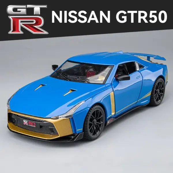 1:24 Nissan GTR50 Ares Diecast Model Car - Image 9