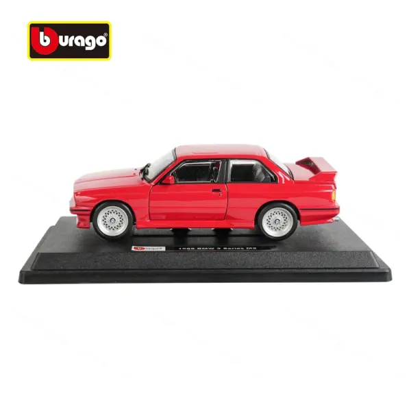 Bburago 1:24 Diecast 1988 BMW M3 Model Car - Image 5