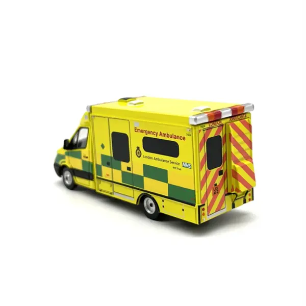 1:76 Diecast Benz City Rescue Vehicle Model - Image 6