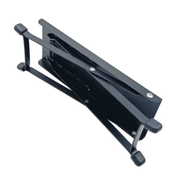 Height Adjustable Black Guitar Footrest Pedal - Image 6