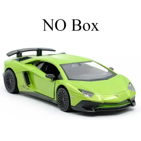 1:36 Scale Lamborghini Aventador Diecast Model - Image 7