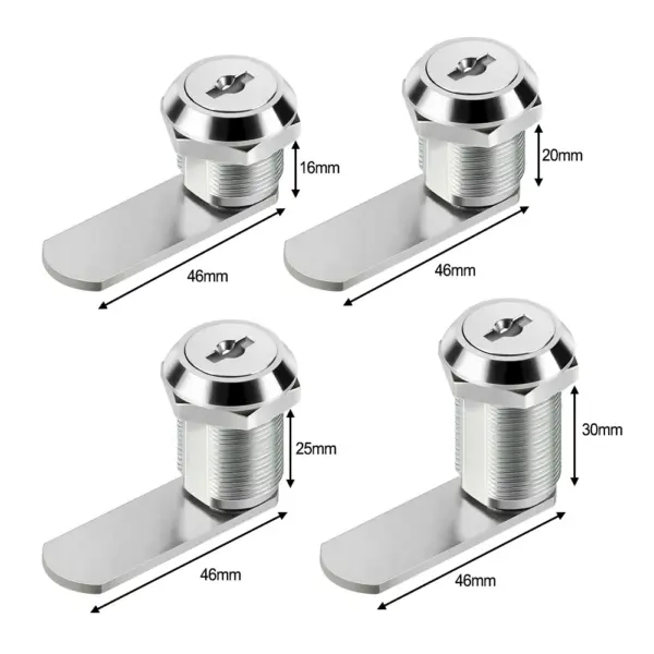 Mailbox Cam Lock with 2 Keys - 4 Sizes - Image 4