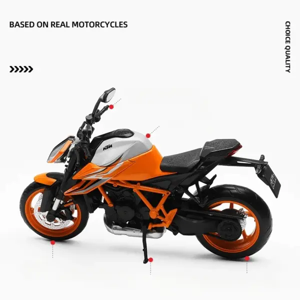 1:12 KTM 1290 Super Duke R Die-cast Model - Image 2