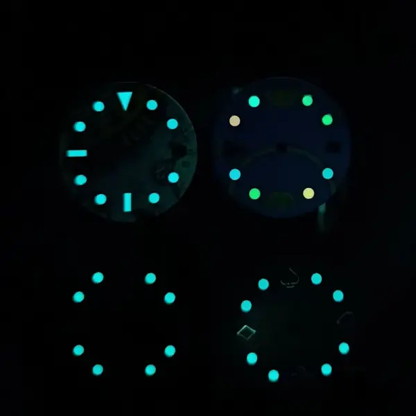 28.5mm Luminous Watch Dial for NH35 Movement - Image 3