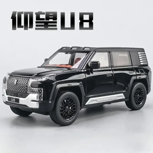 1:24 BYD U8 Diecast Car Model with Lights - Image 9