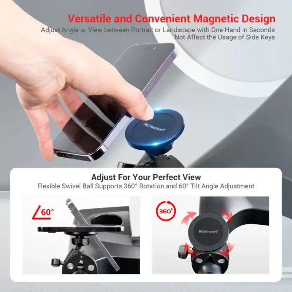 Universal Magnetic Phone Holder for Bicycles - Image 4