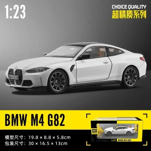 1:23 BMW M4 G82 Diecast Model Car - Image 6