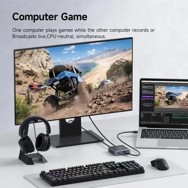 Hagibis 4K HDMI Video Capture Card for Gaming - Image 4