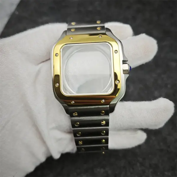 38mm Stainless Steel Watch Case for NH35 4R36 - Image 38