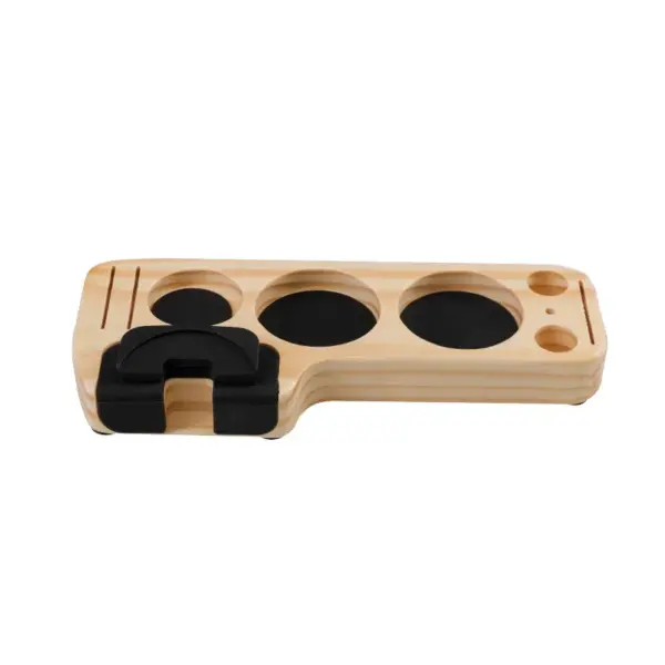 Wooden Coffee Tamper and Accessory Holder - Image 7