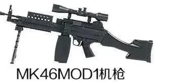 1/6 Scale Painted Gun Model Set of 6 - Image 17