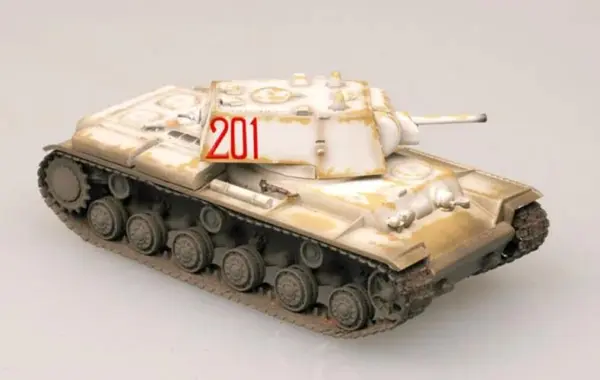 1/72 Soviet KV-1 Heavy Tank Model Kit - Image 2