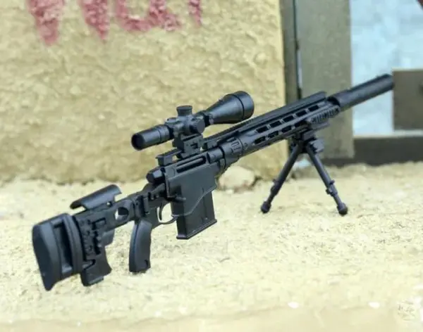 1/6 Scale MSR Sniper Rifle Model for Action Figures - Image 4