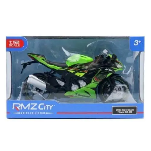 1:12 Alloy Kawasaki Ninja ZX-6R Motorcycle Model 6 1:12 Alloy Kawasaki Ninja ZX-6R Motorcycle Model - Image 6