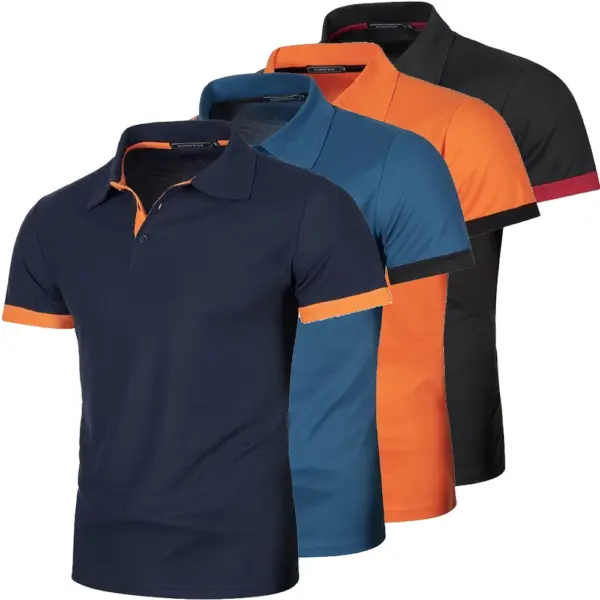 Mens Lightweight Short Sleeve Polo Shirt