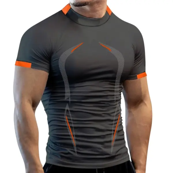 Men's Breathable Quick Dry T-Shirt for Summer