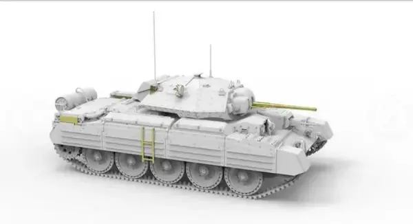 1/35 British Cruiser Tank MK.VI & German Crusader Model Kit - Image 4