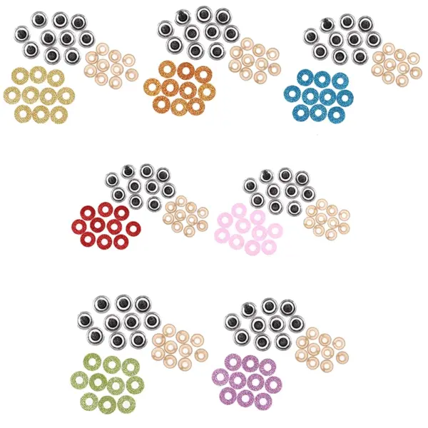 10 Sets 16MM Glitter Safety Eyes for Dolls - Image 5