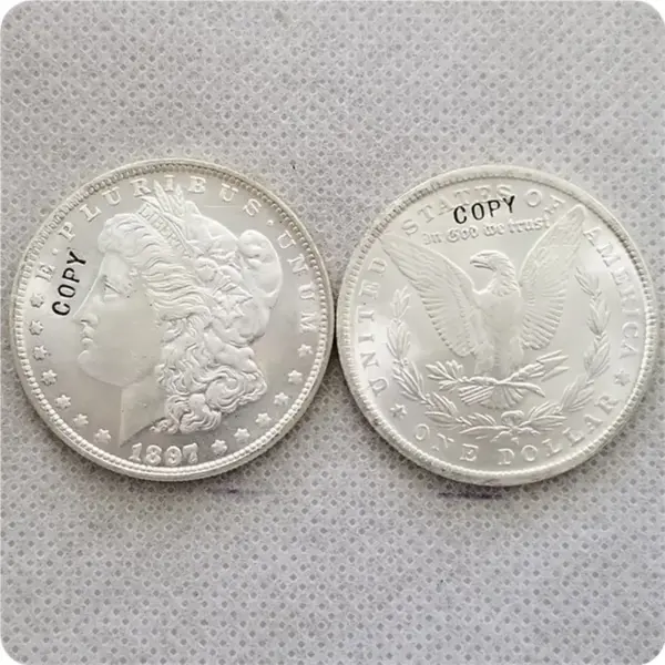 UNC Morgan Replica Commemorative Coin - Image 32