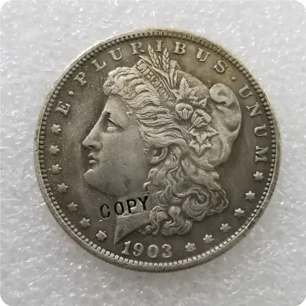 Morgan Coin Replica Collectible Antique Imitation - Image 26