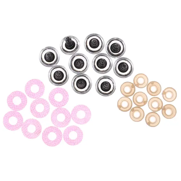 10 Sets 16MM Glitter Safety Eyes for Dolls - Image 12