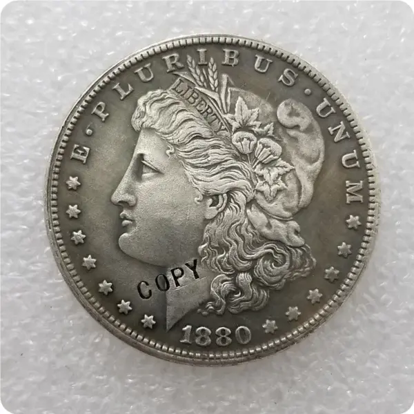 Morgan Coin Replica Collectible Antique Imitation - Image 8