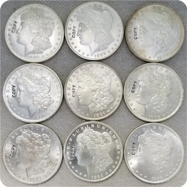 UNC Morgan Replica Commemorative Coin - Image 2