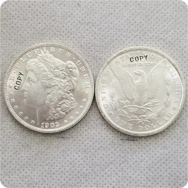 UNC Morgan Replica Commemorative Coin - Image 26