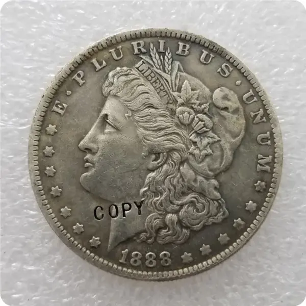 Morgan Coin Replica Collectible Antique Imitation - Image 11