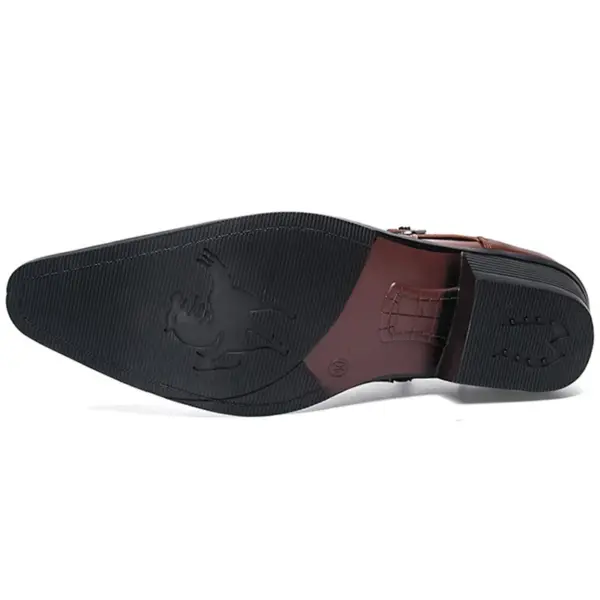 Men's Chelsea Boots with Pointed Toe Design - Image 6