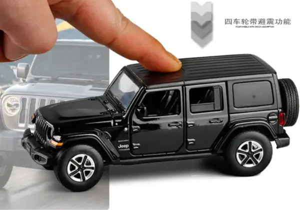 1/32 Scale Alloy Toy Car with Sound and Light - Image 3
