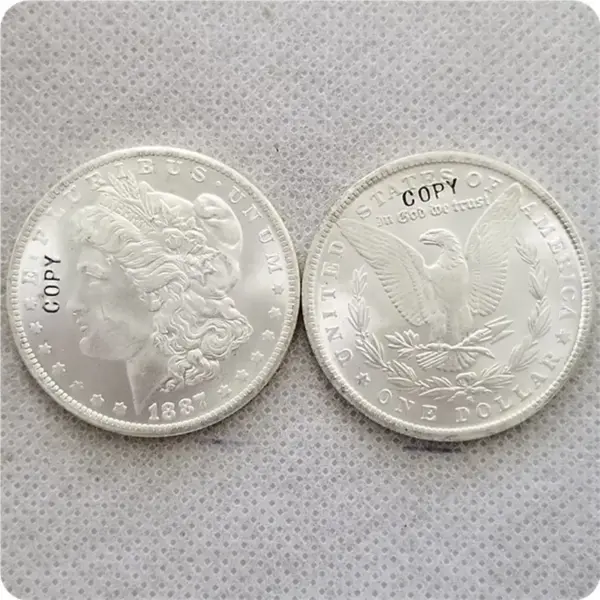 UNC Morgan Replica Commemorative Coin - Image 10