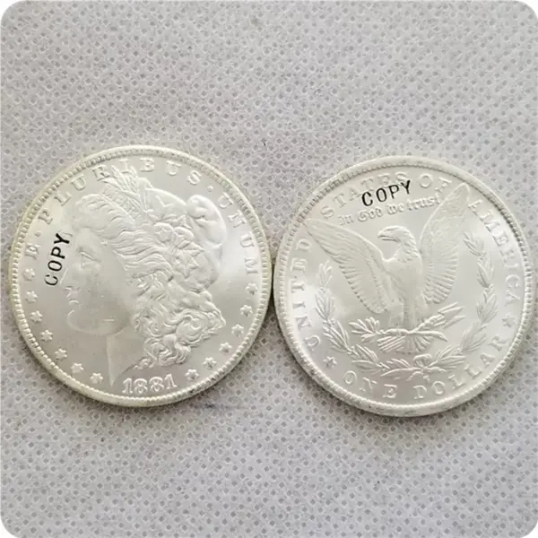 UNC Morgan Replica Commemorative Coin - Image 16