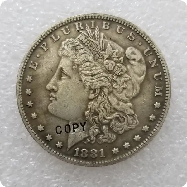 Morgan Coin Replica Collectible Antique Imitation - Image 16