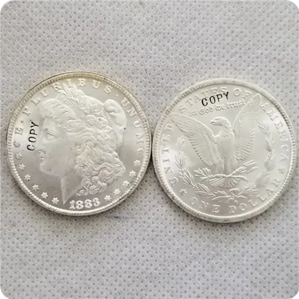 UNC Morgan Replica Commemorative Coin - Image 14