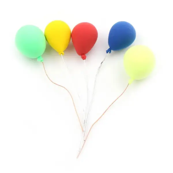 Dollhouse Miniature Colorful Balloons Set - Image 10